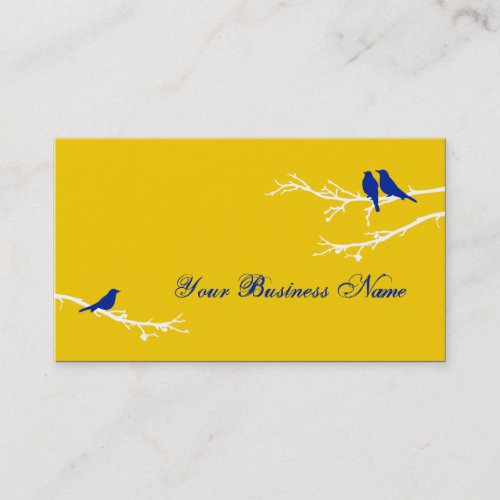 mod birds business card template
