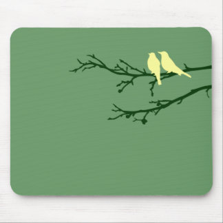 mod birds mouse pad