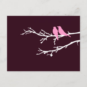 mod birds postcard