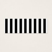 Mod Black and White Stripes Pattern (Front)