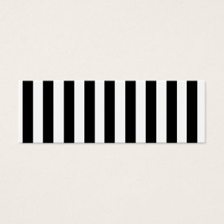 Mod Black and White Stripes Pattern