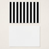Mod Black and White Stripes Pattern (Front & Back)