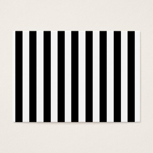 Mod Black and White Stripes Pattern (Front)
