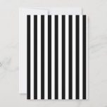 Mod Black And White Stripes Pattern at Zazzle
