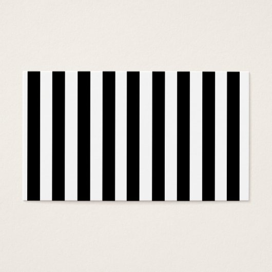 Mod Black and White Stripes Pattern (Front)