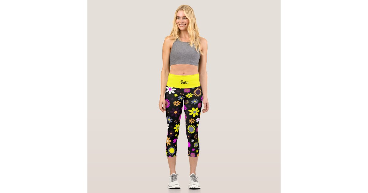 RAINBOW OVERSIZED POLKA DOT CAPRI LEGGINGS — FOR THE LOVE OF ROCKSTARS