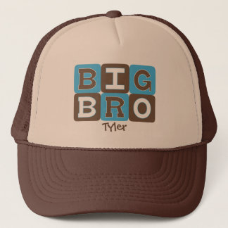 MOD Blocks Big Bro - Blue & Brown Personalized Trucker Hat