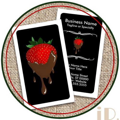 mod chocolate strawberry loyalty card