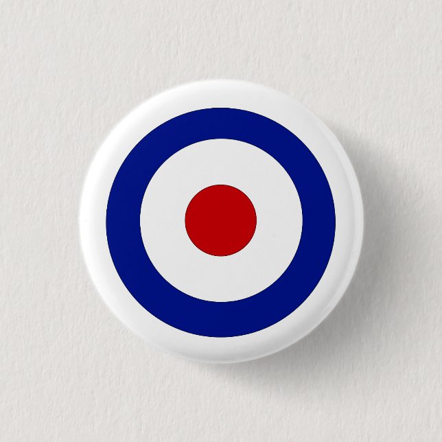 MOD Circle Badge Pinback Button (Front)