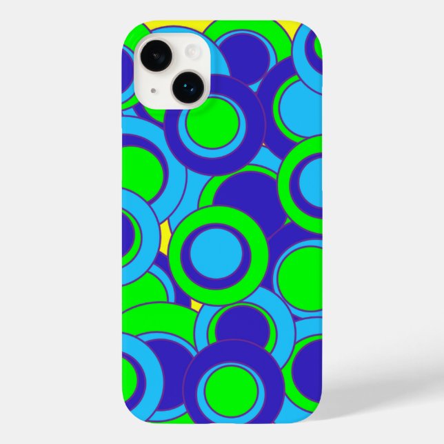 Mod Circles & Dots Case-Mate iPhone Case (Back)