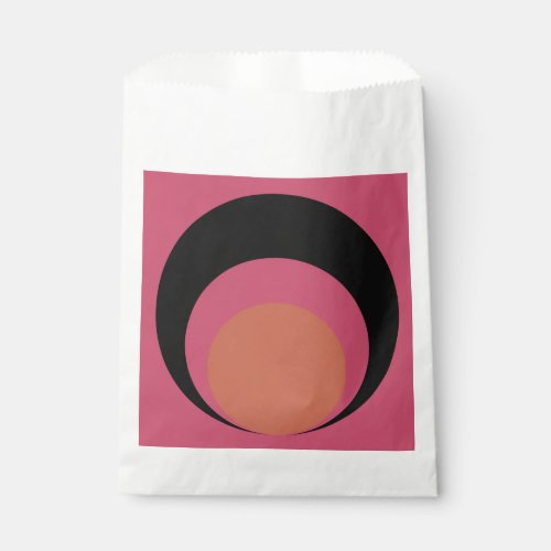 Mod circles favor bag