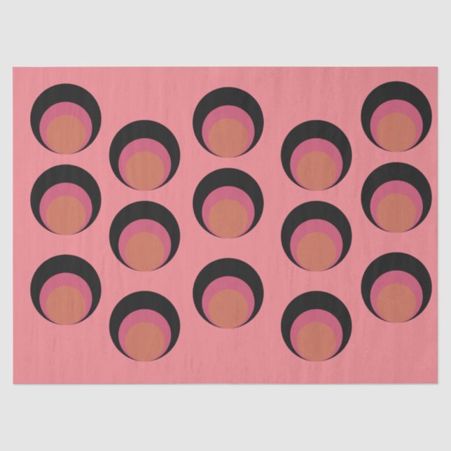Mod Circles Tissue Paper (Front)