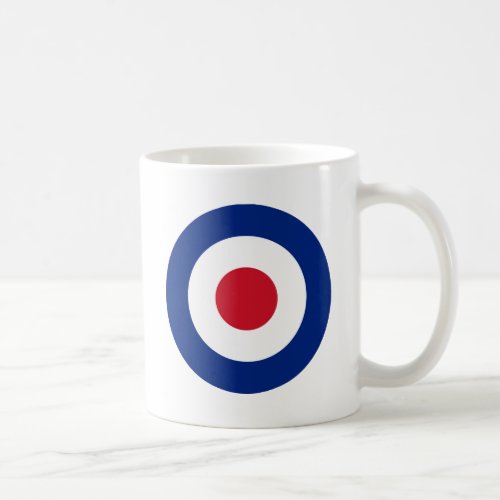 Mod _ Classic Roundel _ Bullseye Archery Target Coffee Mug