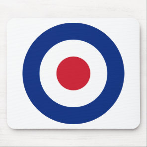 Mod - Classic Roundel - Bullseye Archery Target Mouse Pad