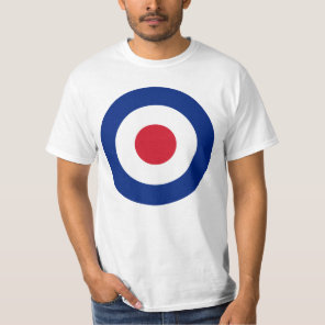 Mod - Classic Roundel - Bullseye Archery Target T-Shirt