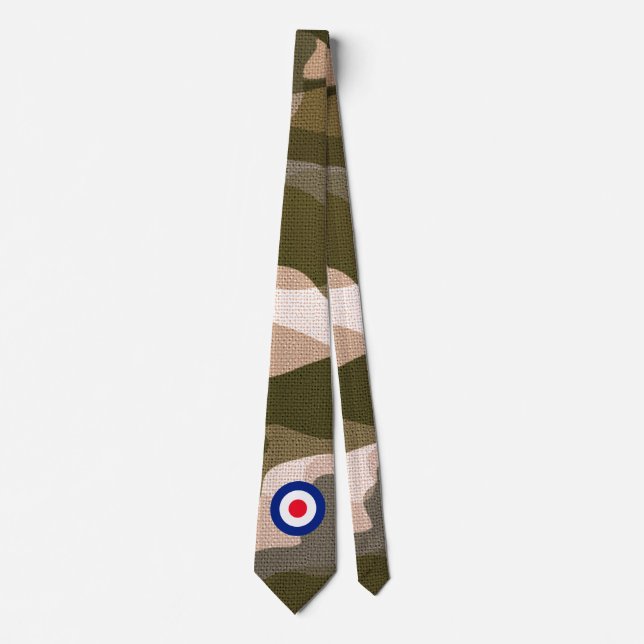 MOD Classic Target on Camo Tie (Front)