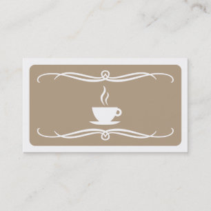 mod coffee mug (color customizable) business card