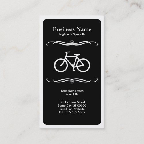 mod cycling business card