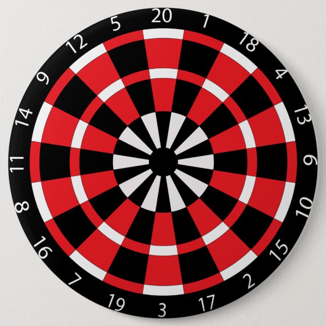 Mod Dartboard Button (Front)