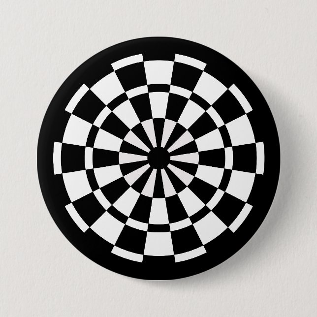 Mod Dartboard Button (Front)
