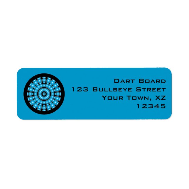 Mod Dartboard Label (Front)