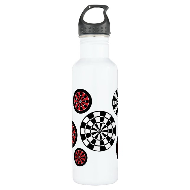 Mod Dartboards Water Bottle (Front)