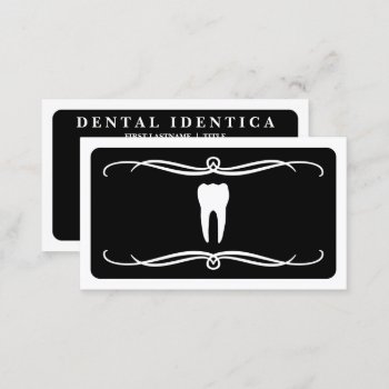 Mod Dental Business Card by identica at Zazzle