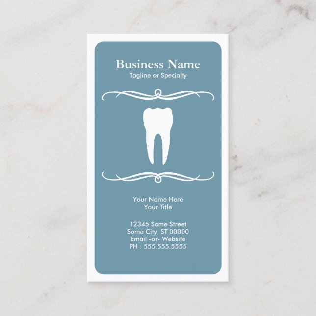 mod dental business card (Front)