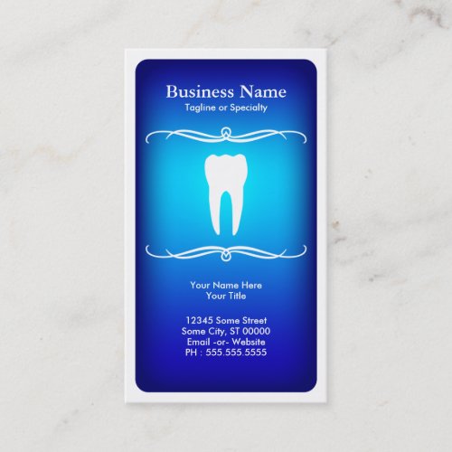 mod dental business card templates