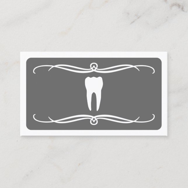 mod dentist (color customizable) business card (Front)
