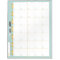 Mod Diamonds Home Calendar Grid Dry Erase Board