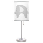 Mod Elephant White with Gray Trim