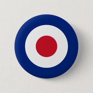MOD Fashion British Design Badge - Scooter / Vespa Pinback Button