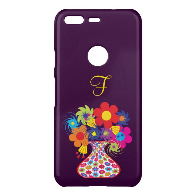 Mod Flowers Uncommon Google Pixel Case (Back)
