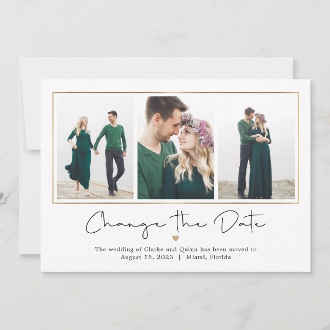 Mod Gallery Editable Color Change The Date Card (Front)