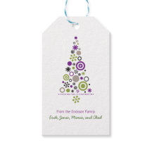 Mod Holiday Christmas Tree (Personalized)