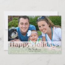 Mod Holiday Photo Cards