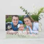 Mod Holiday Photo Cards (Standing Front)