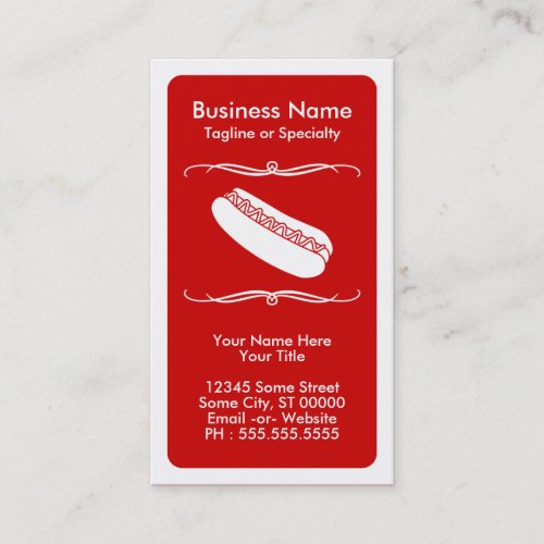 mod hot dog loyalty card