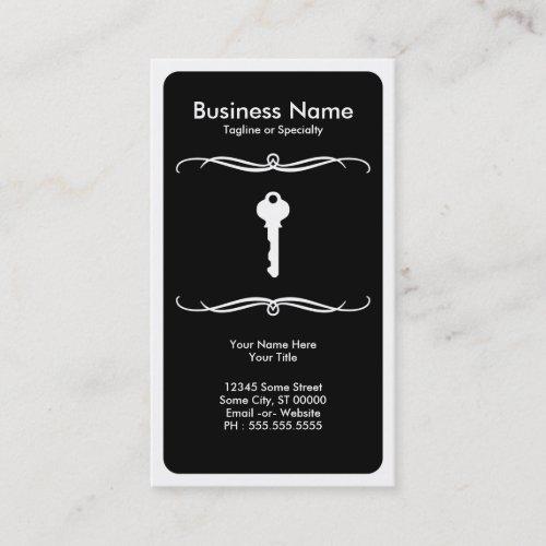 mod key business card template