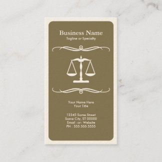 mod law business card