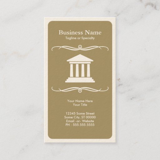 Customizable mod law business card templates