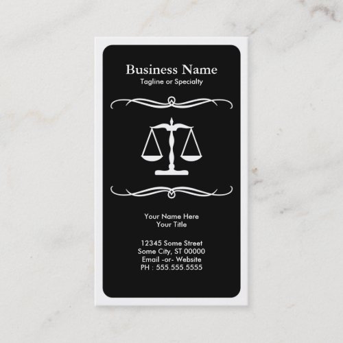 mod law business card templates