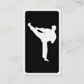 mod martial arts business card (Back)