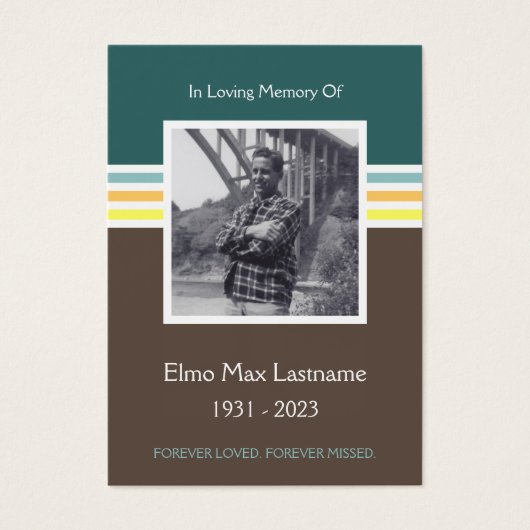 mod memorial card (Front)