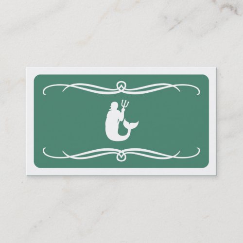 mod merman color customizable business card