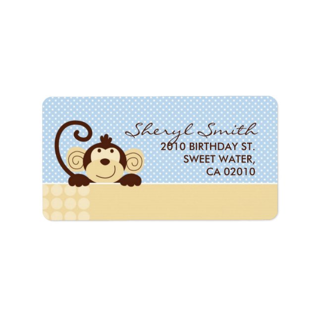 Mod Monkey Address Label (Front)