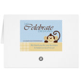 Mod Monkey Table Card (Back Horizontal)