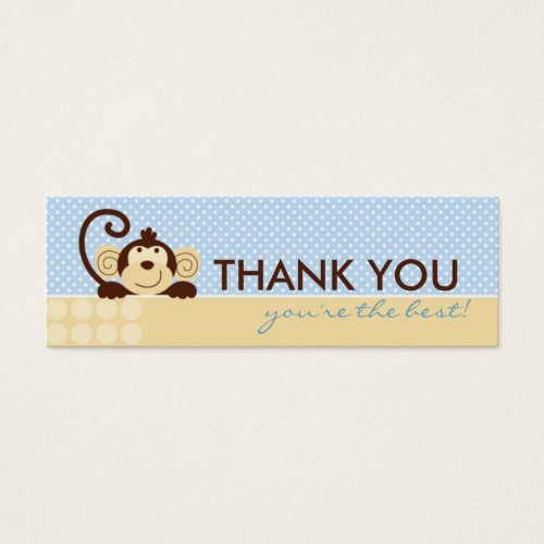 Mod Monkey TY Skinny Gift Tag Business Cards