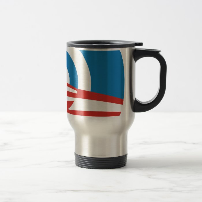 Mod Obama Logo Stainless Steel Travel Mug